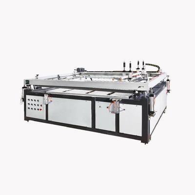 Automatic silk screen printing machine for table tennist table uv